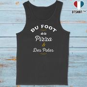 Débardeur homme foot, pizza & potes