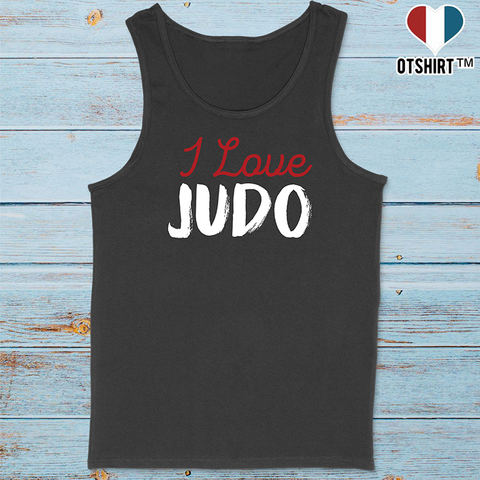 Débardeur homme i love judo