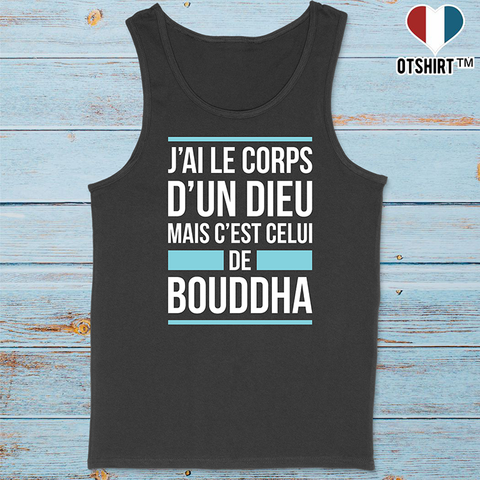 Débardeur homme j'ai le corps d'un dieu