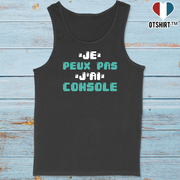 Débardeur homme j'peux pas j'ai console