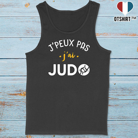 Débardeur homme j'peux pas j'ai judo