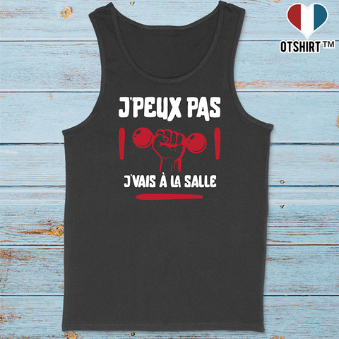 Débardeur homme j'peux pas j'vais à la salle