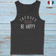 Débardeur homme jacques a dit be happy