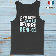 Débardeur homme je m'en tartine