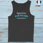 Débardeur homme je ne fous rien