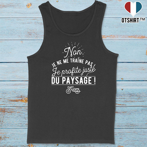 Débardeur homme je ne me traîne pas