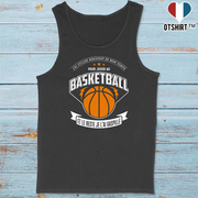Débardeur homme jouer au basketball