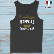 Débardeur homme la montagne m'appelle