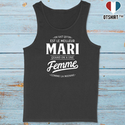 Débardeur homme le meilleur mari