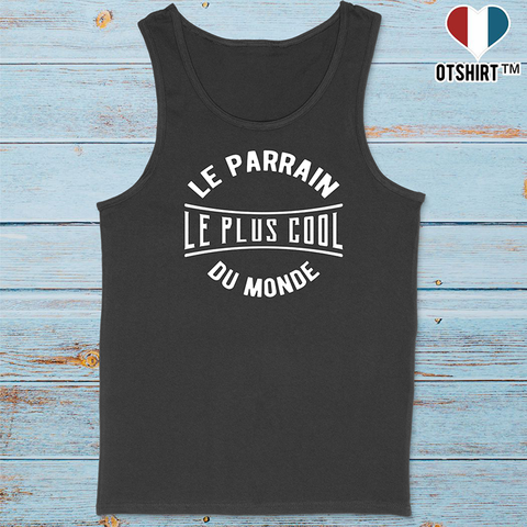 Débardeur homme le parrain le plus cool du monde