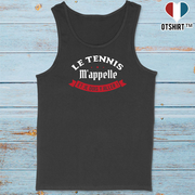 Débardeur homme le tennis m'appelle