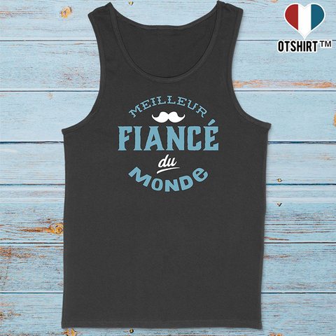 Débardeur homme meilleur fiancé du monde