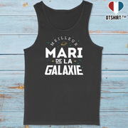 Débardeur homme meilleur mari de la galaxie