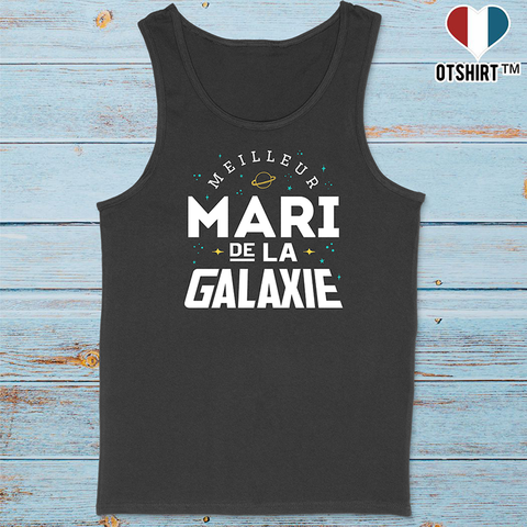Débardeur homme meilleur mari de la galaxie