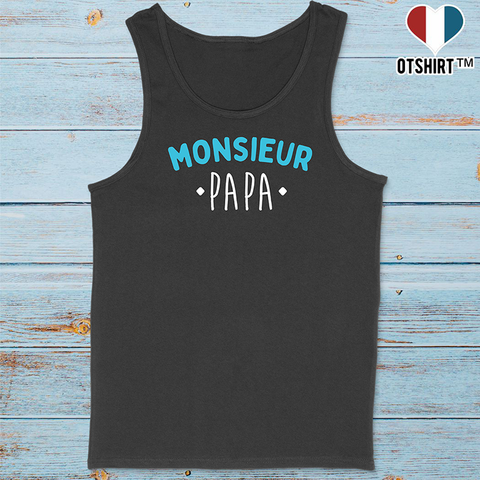 Débardeur homme monsieur papa