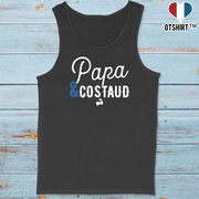 Débardeur homme papa & costaud