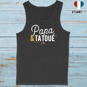 Débardeur homme papa & tatoué