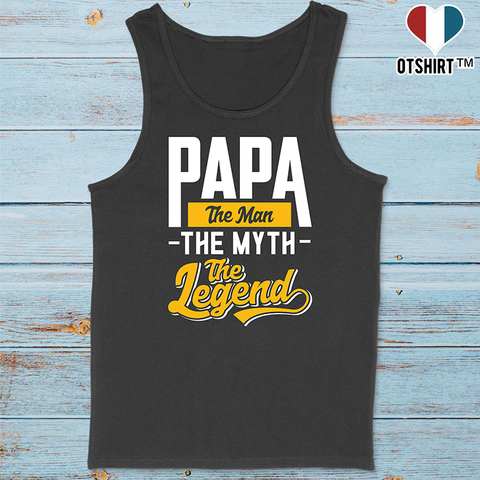 Débardeur homme papa the legend