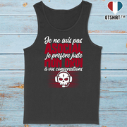Débardeur homme pas asocial ordi