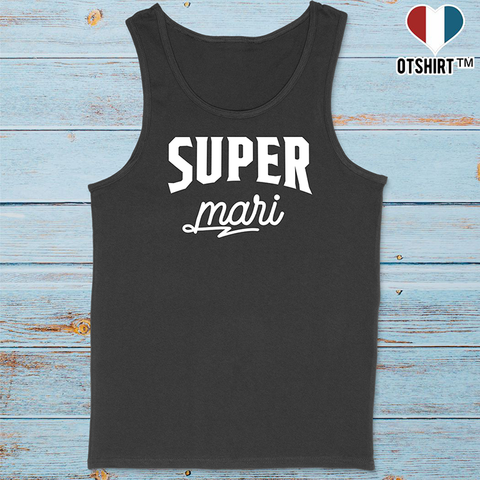 Débardeur homme super mari 2