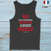 Débardeur homme thérapie muscu