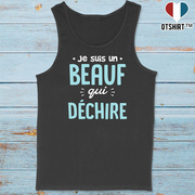 Débardeur homme un beauf qui déchire