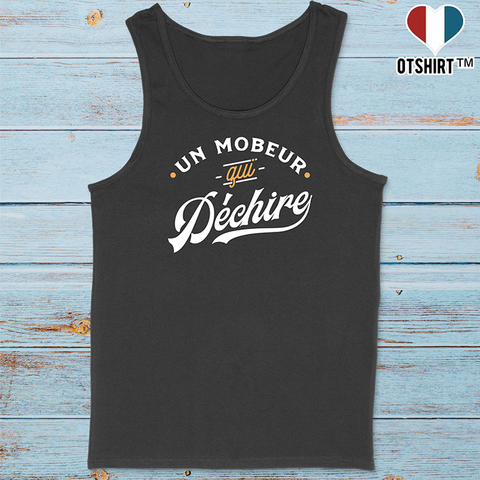 Débardeur homme un mobeur qui déchire