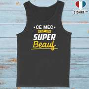 Débardeur homme un super beauf