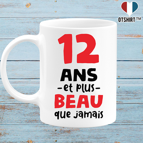 Mug 12 ans et plus beau
