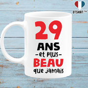 Mug 29 ans et plus beau