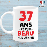 Mug 37 ans et plus beau