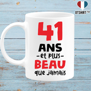 Mug 41 ans et plus beau