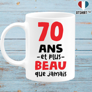 Mug 70 ans et plus beau