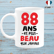 Mug 88 ans et plus beau