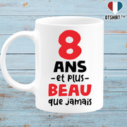 Mug 8 ans et plus beau