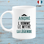 Mug andré l'homme le mythe la légende