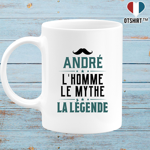 Mug andré l'homme le mythe la légende