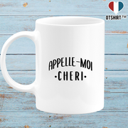 Mug appelle moi cheri