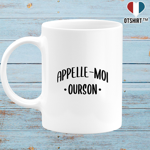 Mug appelle moi ourson