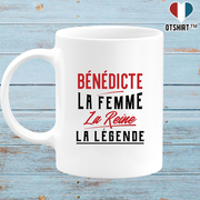 Mug bénédicte la femme la reine la légende