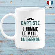 Mug baptiste l'homme le mythe la légende