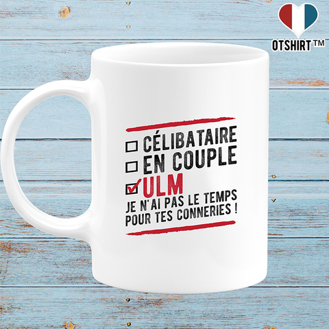 Mug célibataire en couple ulm