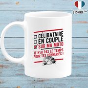 Mug célibataire sur ma moto