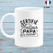 Mug certifié meilleur papa