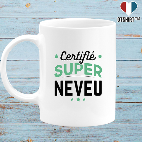 Mug certifié super neveu