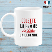 Mug colette la femme la reine la légende