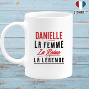 Mug danielle la femme la reine la légende