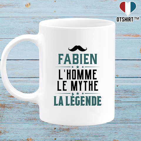 Mug fabien l'homme le mythe la légende