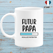 Mug futur papa veuillez patienter