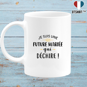 Mug future mariée qui déchire